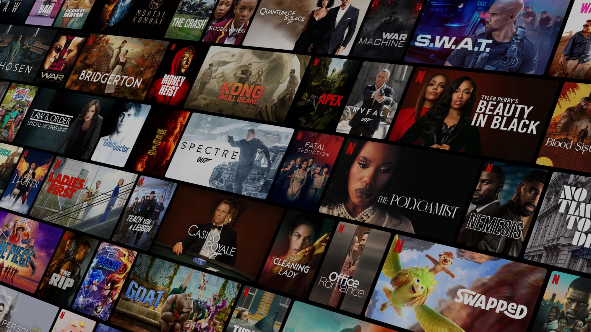 Netflix South Africa — English backsplash